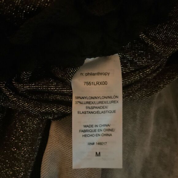 NWT n:philanthropy Demetra Metallic Ruched Mini Dress - Picture 12 of 12